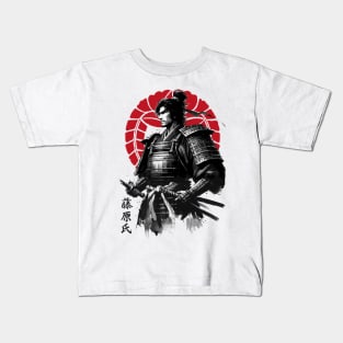 Samurai clan Fujiwara Kids T-Shirt